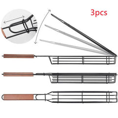 BBQ Grill Mesh Stainless Steel Tools Kitchen Accessories - ProTrendyz