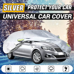 Universal Full Car Covers Full Sedan Covers Sunscreen Protection polyester Cover with Reflective Strip SUV Seda Pickup S-XXL - ProTrendyz