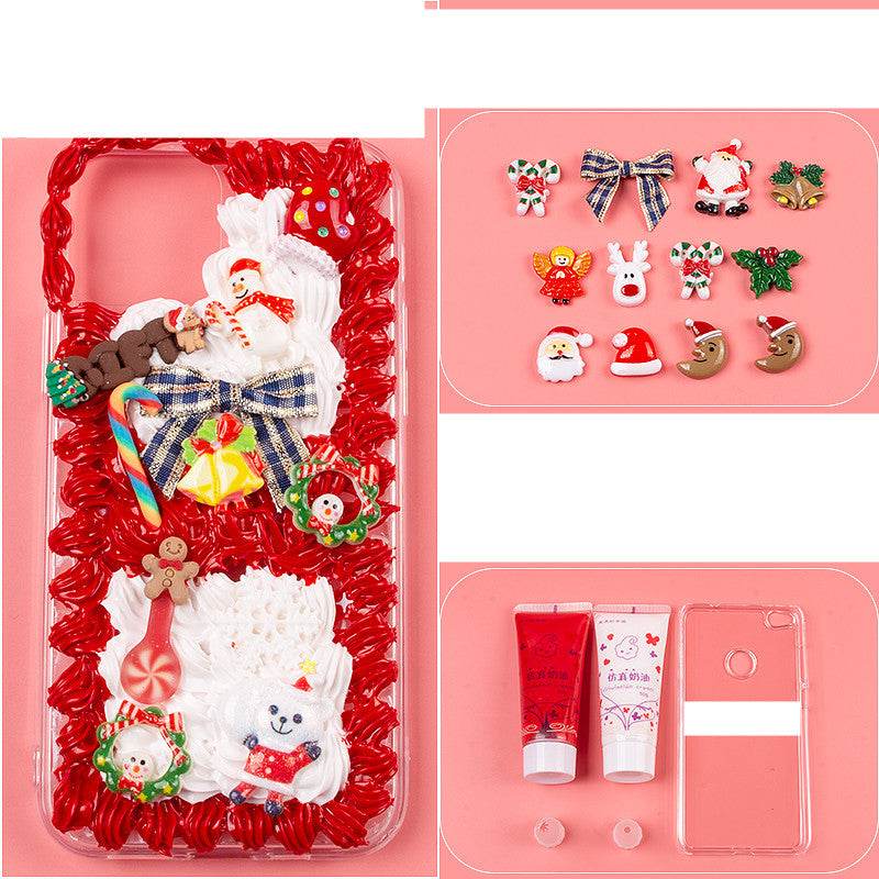 Diy Cream Gel Mobile Phone Case Set Cute Element Resin Accessories - ProTrendyz