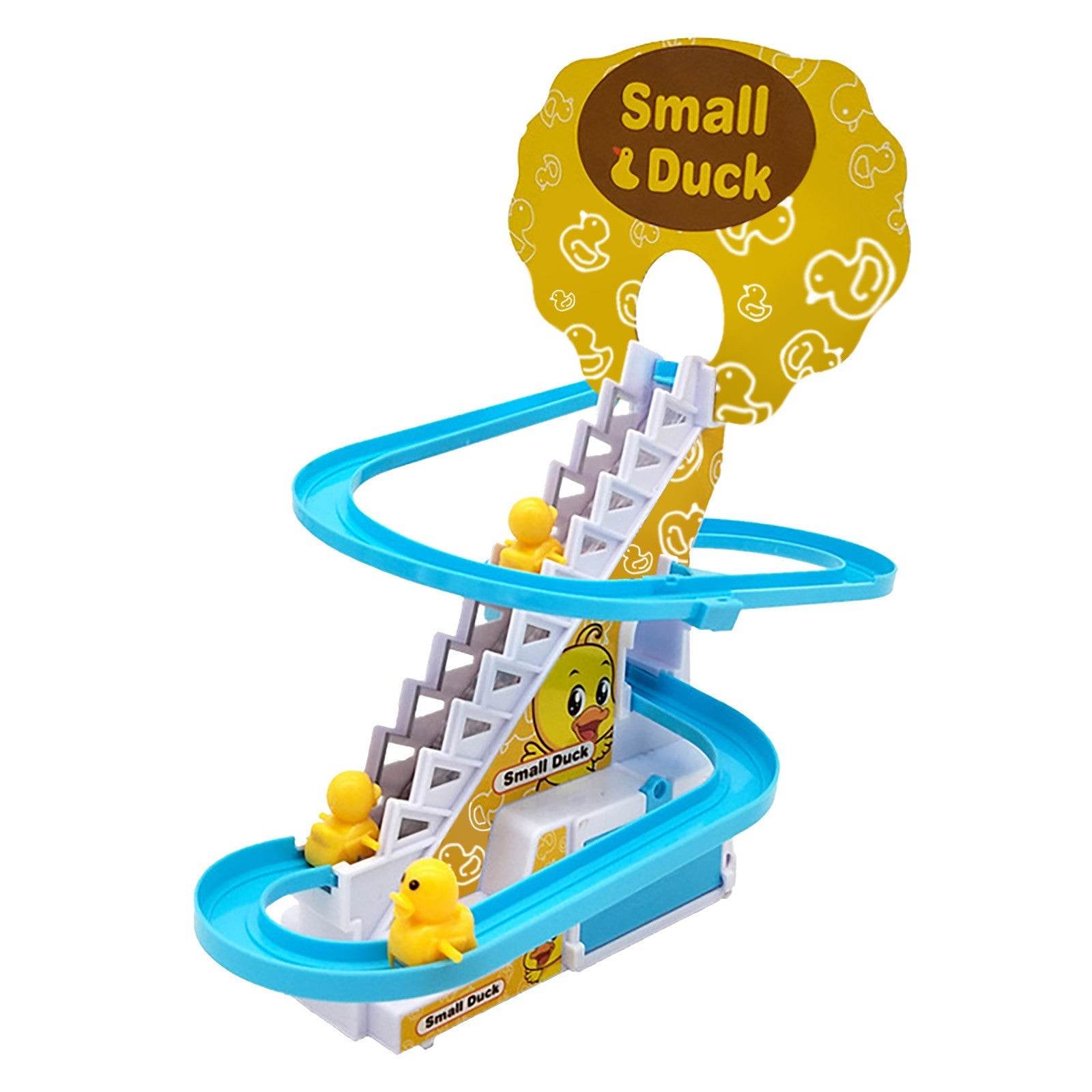Little Duck Climbing Stairs Toy Little Penguin Automatic Ladder Light - ProTrendyz