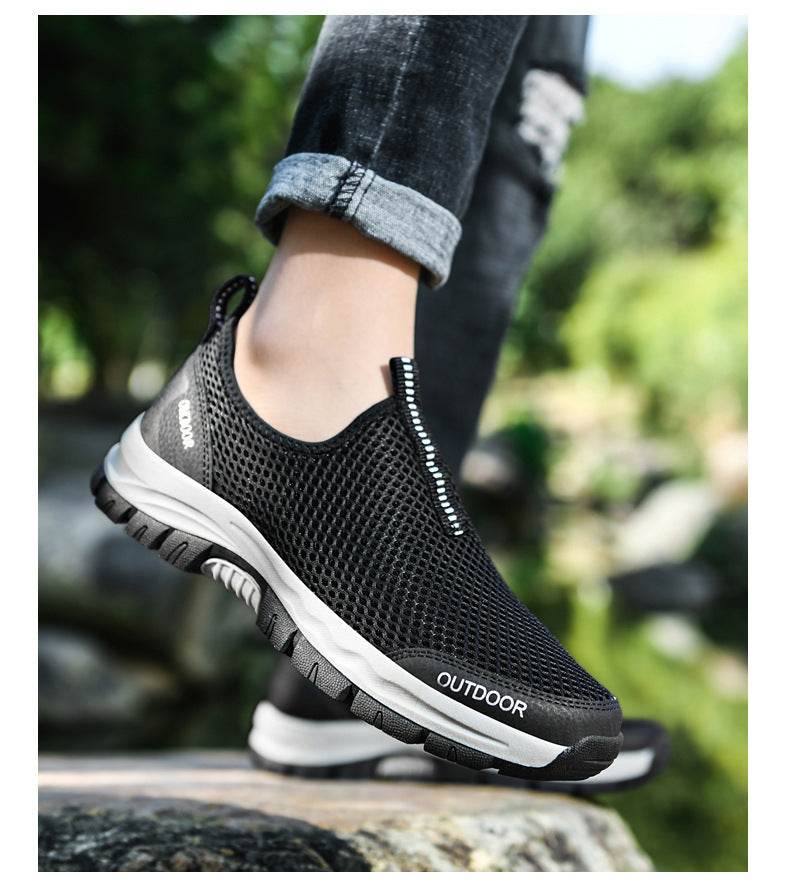 Breathable Hollow Fashion Slip-on Lazy Shoes - ProTrendyz