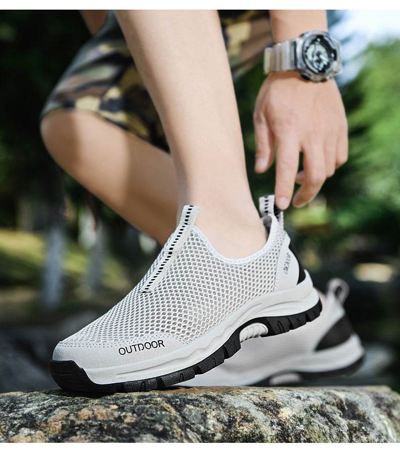 Breathable Hollow Fashion Slip-on Lazy Shoes - ProTrendyz
