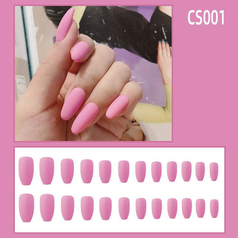 Fake Nails Wear Nails Autumn And Winter Frosted Personality Waterproof Ballet Nails - ProTrendyz