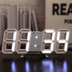 Three-dimensional Wall Clock, Silent Digital Alarm Clock, Three-dimensional Wall Clock For Living Room Gaming Cool Sleek - ProTrendyz