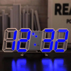Three-dimensional Wall Clock, Silent Digital Alarm Clock, Three-dimensional Wall Clock For Living Room Gaming Cool Sleek - ProTrendyz