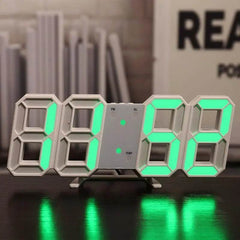 Three-dimensional Wall Clock, Silent Digital Alarm Clock, Three-dimensional Wall Clock For Living Room Gaming Cool Sleek - ProTrendyz