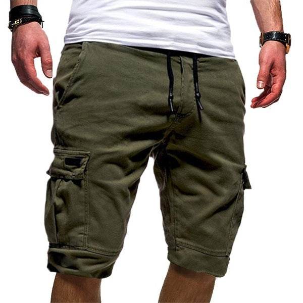 Men Casual Jogger Sports Cargo Shorts Military Combat Workout Gym Trousers Summer Mens Clothing - ProTrendyz