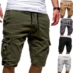 Men Casual Jogger Sports Cargo Shorts Military Combat Workout Gym Trousers Summer Mens Clothing - ProTrendyz