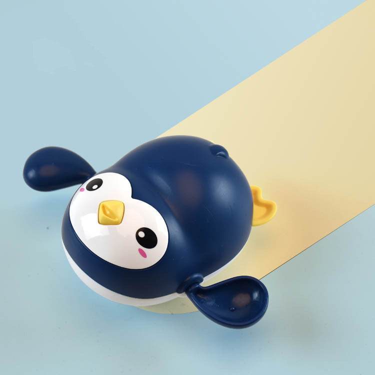 Baby Bath Toy Kawaii Swimming Penguin Bath Pool Toy Cute Wind Up Little Penguin Bath Toys Set Baby Montessori Educational Toys - ProTrendyz