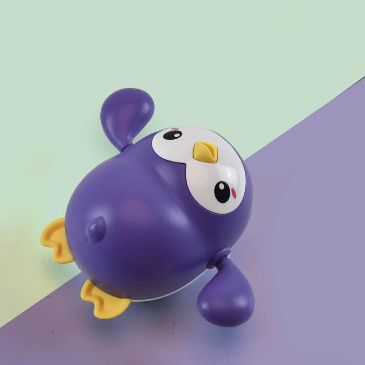 Baby Bath Toy Kawaii Swimming Penguin Bath Pool Toy Cute Wind Up Little Penguin Bath Toys Set Baby Montessori Educational Toys - ProTrendyz