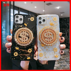 3D Diamond Dollar Turnplate Phone Case Luxury Designer - ProTrendyz