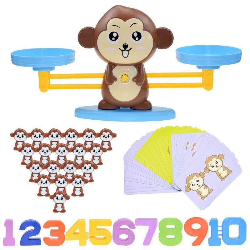 Monkey Balance Children Early Digital Addition and Subtraction Toys - ProTrendyz