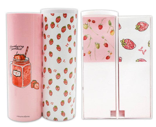 Long Student Pencil Case, Multifunctional Pencil Case, Plastic Double-layer Children's Creative Pencil Case - ProTrendyz