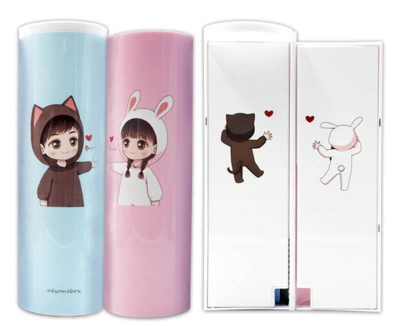 Long Student Pencil Case, Multifunctional Pencil Case, Plastic Double-layer Children's Creative Pencil Case - ProTrendyz