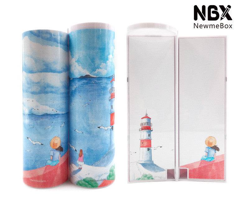 Long Student Pencil Case, Multifunctional Pencil Case, Plastic Double-layer Children's Creative Pencil Case - ProTrendyz