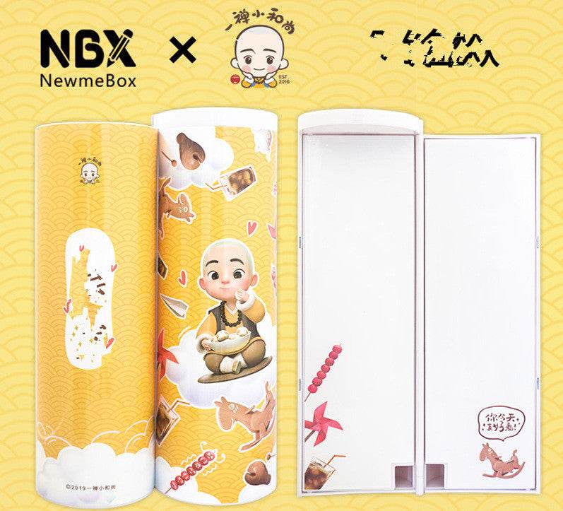 Long Student Pencil Case, Multifunctional Pencil Case, Plastic Double-layer Children's Creative Pencil Case - ProTrendyz