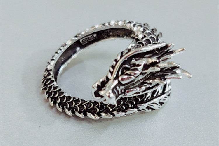 Personalized Retro Domineering Dragon Ring Ring - ProTrendyz