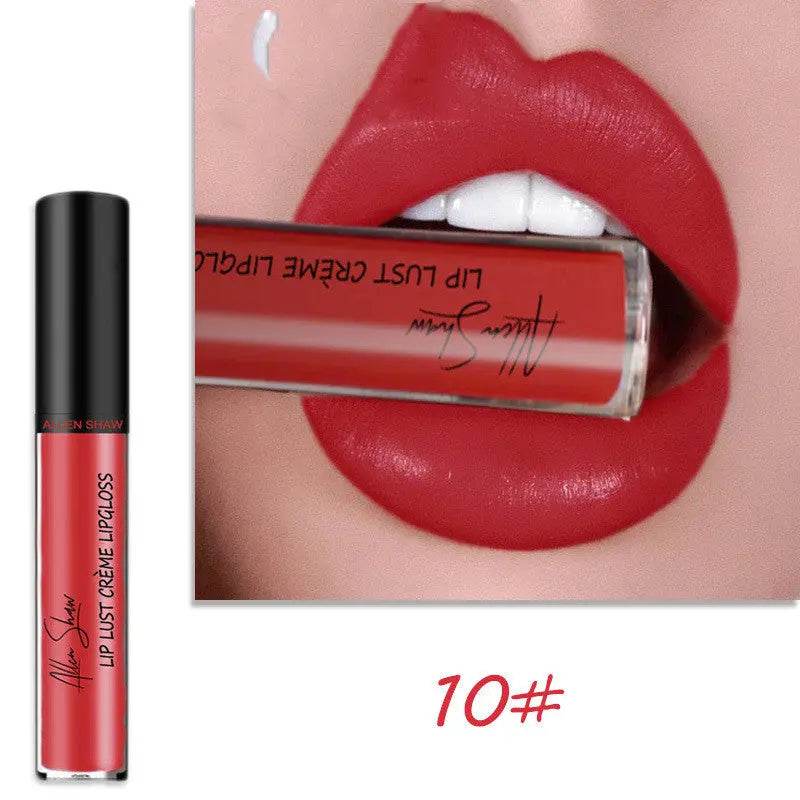 Silky Cream Texture Lip Gloss Aliexpress Shopee Cross-Border Exclusive Lip Glaze Lip Gloss Lipstick - ProTrendyz