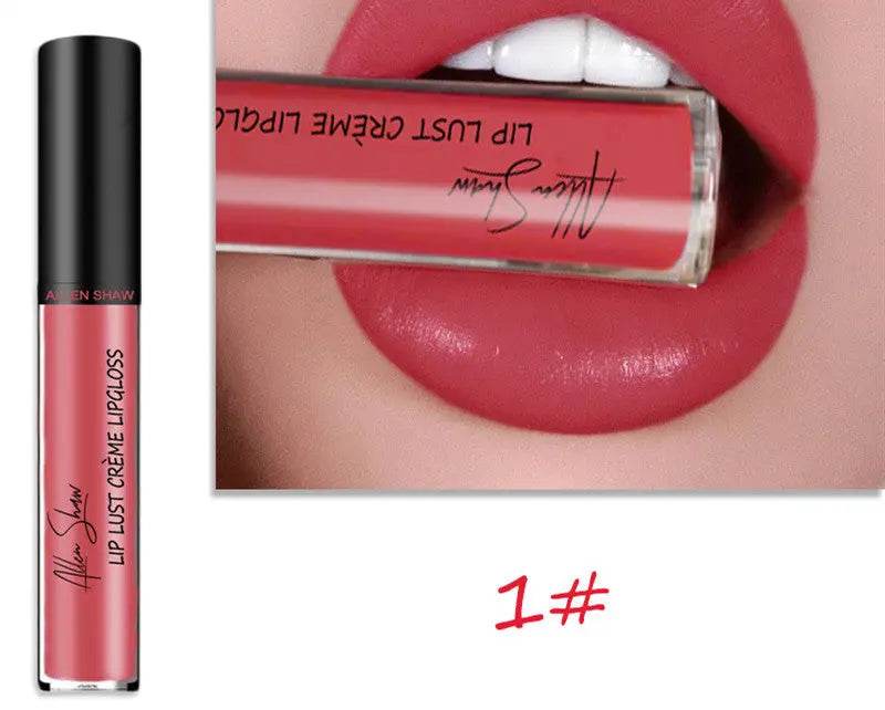 Silky Cream Texture Lip Gloss Aliexpress Shopee Cross-Border Exclusive Lip Glaze Lip Gloss Lipstick - ProTrendyz