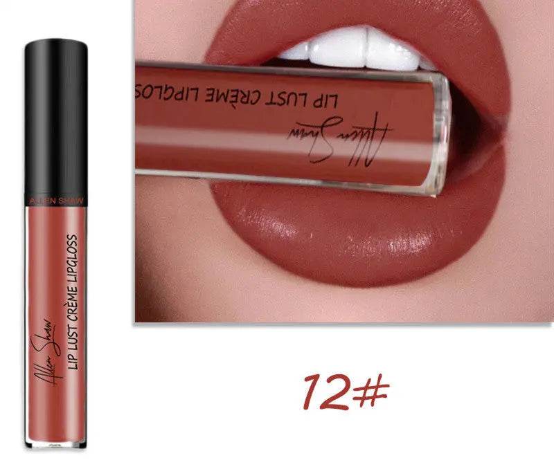 Silky Cream Texture Lip Gloss Aliexpress Shopee Cross-Border Exclusive Lip Glaze Lip Gloss Lipstick - ProTrendyz