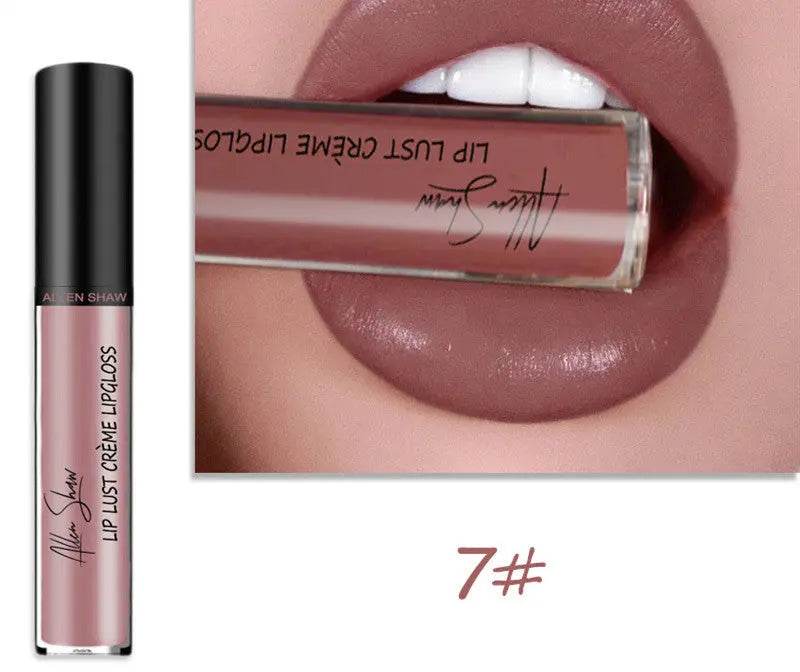 Silky Cream Texture Lip Gloss Aliexpress Shopee Cross-Border Exclusive Lip Glaze Lip Gloss Lipstick - ProTrendyz