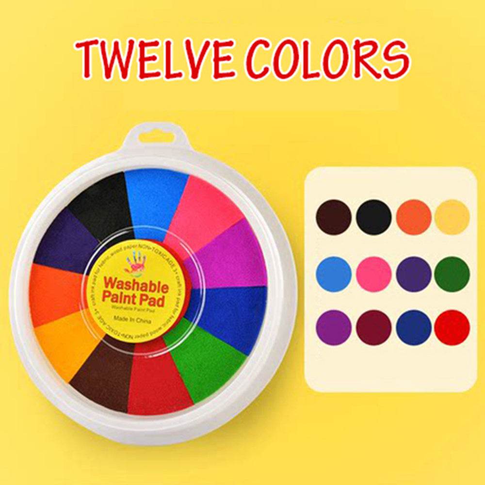 New Hot Selling Kindergarten Finger Print Mud Non-toxic Washable Pigment - ProTrendyz