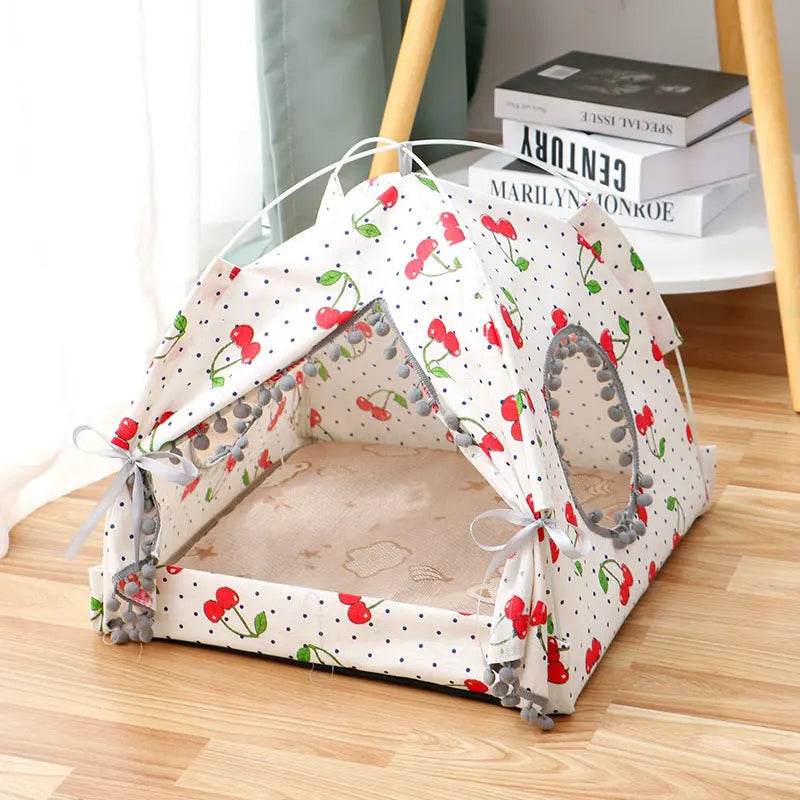 Cat Tent Cat Cat House Enclosed Pet Bed - ProTrendyz