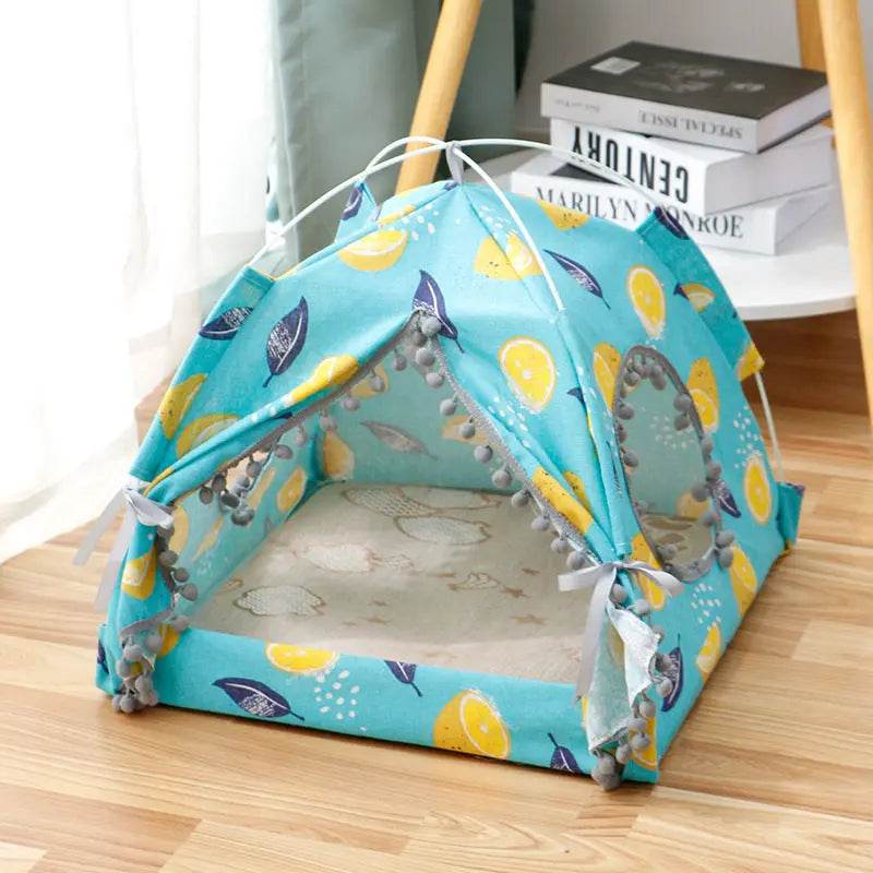 Cat Tent Cat Cat House Enclosed Pet Bed - ProTrendyz