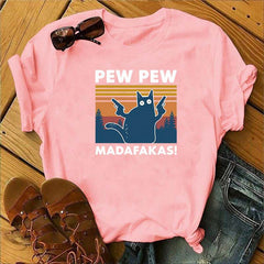 Short Sleeve Pew Maddakas T-Shirt European Size Top - ProTrendyz