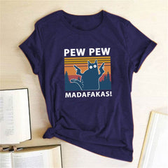 Short Sleeve Pew Maddakas T-Shirt European Size Top - ProTrendyz