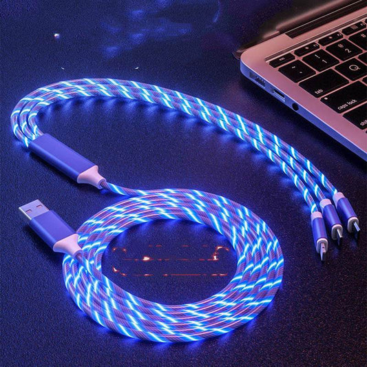 One For Three Streamer Data Cable Colorful Marquee - ProTrendyz