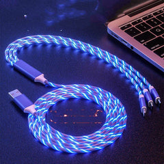One For Three Streamer Data Cable Colorful Marquee - ProTrendyz