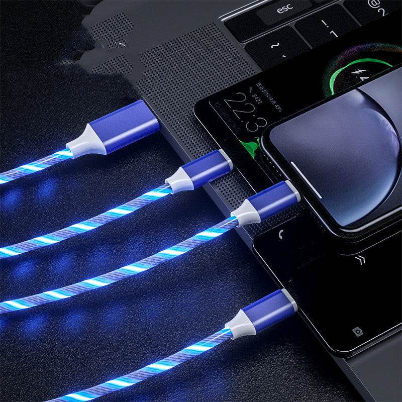 One For Three Streamer Data Cable Colorful Marquee - ProTrendyz