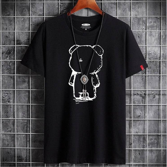 Mens Casual Bear Anime T Shirt - ProTrendyz