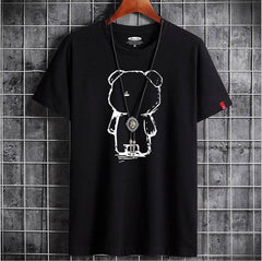 Mens Casual Bear Anime T Shirt - ProTrendyz