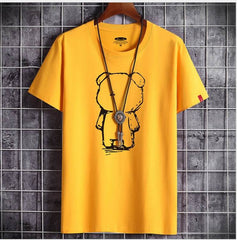 Mens Casual Bear Anime T Shirt - ProTrendyz