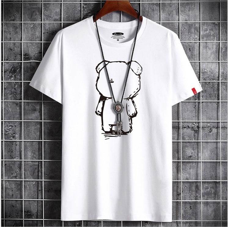 Mens Casual Bear Anime T Shirt - ProTrendyz