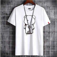 Mens Casual Bear Anime T Shirt - ProTrendyz