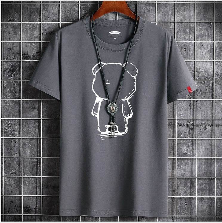 Mens Casual Bear Anime T Shirt - ProTrendyz