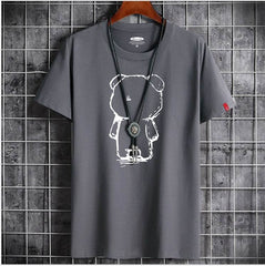 Mens Casual Bear Anime T Shirt - ProTrendyz