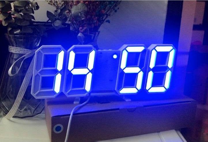 3D Luminous LED Digital Clock, Simple And Versatile At Home - ProTrendyz