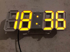 3D Luminous LED Digital Clock, Simple And Versatile At Home - ProTrendyz