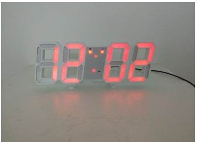 3D Luminous LED Digital Clock, Simple And Versatile At Home - ProTrendyz