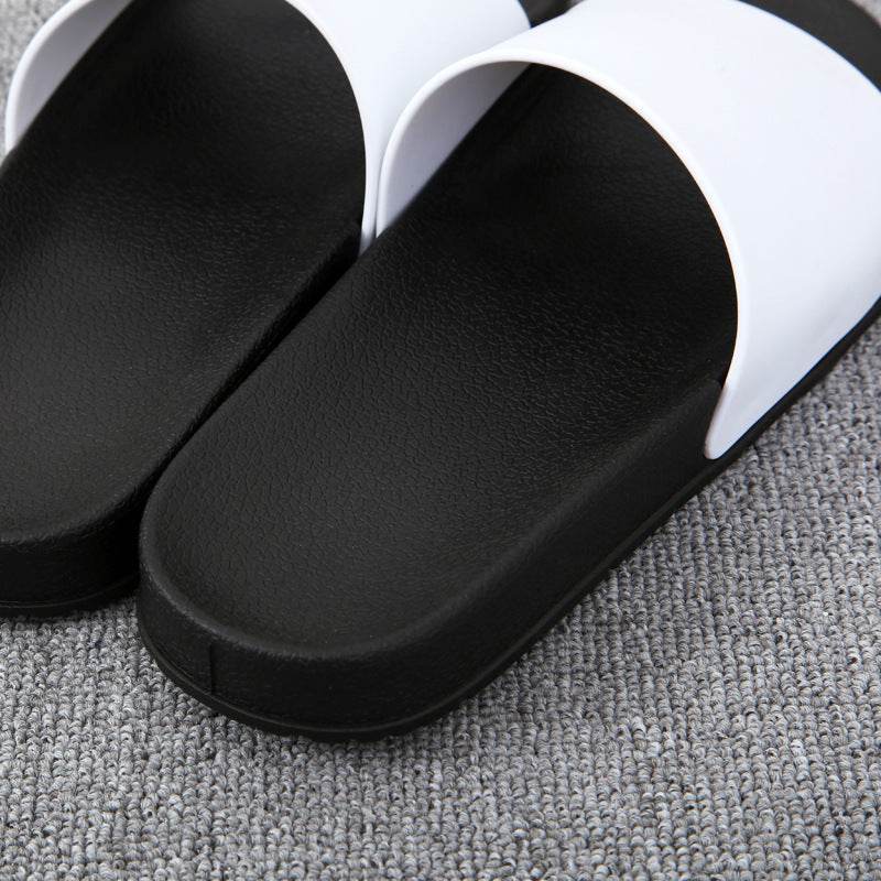 Shoes for Men Slippers Summer Home Slippers Men Black White Fashion Brand Men Shoes Non-slip Slides Men Luxury Designers Slides - ProTrendyz