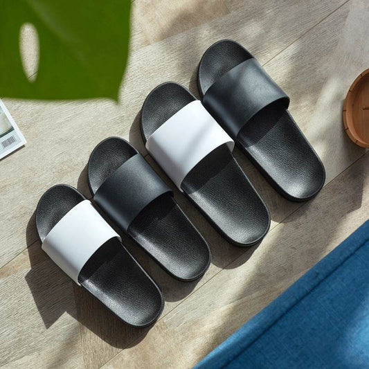 Shoes for Men Slippers Summer Home Slippers Men Black White Fashion Brand Men Shoes Non-slip Slides Men Luxury Designers Slides - ProTrendyz