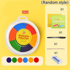 New Hot Selling Kindergarten Finger Print Mud Non-toxic Washable Pigment - ProTrendyz