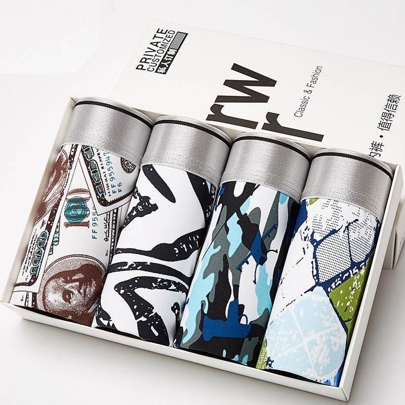 Men''s Underwear Large Flat Pants Thin Loose Shorts - ProTrendyz