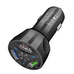 7A Fast Charge Car Charger One For Four Car Mobile Phone Charger Car Charger - ProTrendyz
