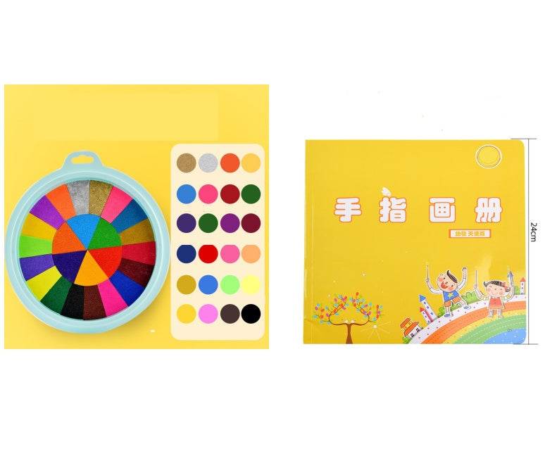 New Hot Selling Kindergarten Finger Print Mud Non-toxic Washable Pigment - ProTrendyz