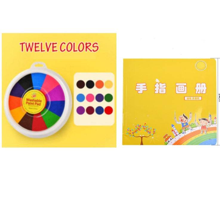 New Hot Selling Kindergarten Finger Print Mud Non-toxic Washable Pigment - ProTrendyz